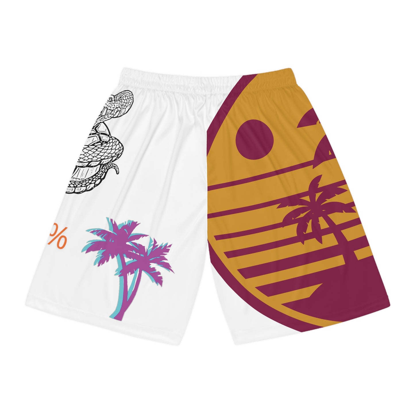 Palm Trees Basketball Shorts