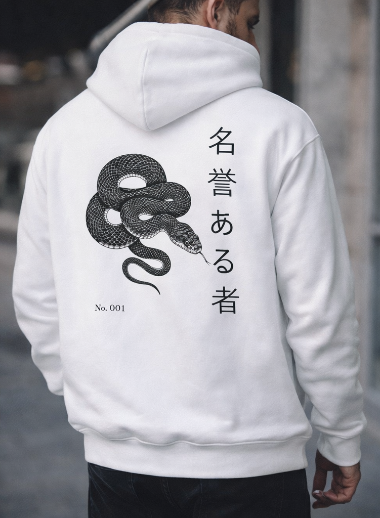 LIMITED EDITION HONOURED ONE- Serpent hoodie